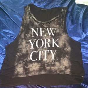Black shirt / tank